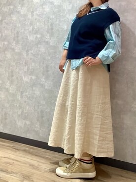TOKYO SHIRTS 新横浜キュービックプラザ店さん（レディース・160cm）の春コーディネート