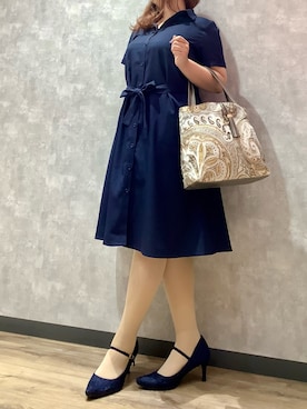 TOKYO SHIRTS 新横浜キュービックプラザ店さん（レディース・160cm）の春コーディネート