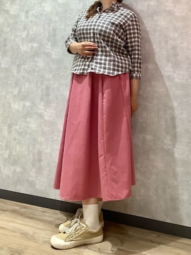 「SEVENDAYS=SUNDAY（セブンデイズサンデイ）のアイテム」を使った、TOKYO SHIRTS 新横浜キュービックプラザ店さん（レディース・163cm）の夏コーディネート