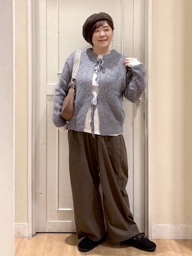 「アイテム（その他シューズ）」を使った、さかもってぃさん（レディース・163cm・40代）の秋コーディネート