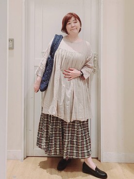 さかもってぃさん（レディース・164cm）の夏コーディネート