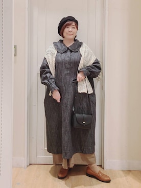 「アイテム（ワンピース/ドレス）」を使った、さかもってぃさん（レディース・164cm・40代）の夏コーディネート