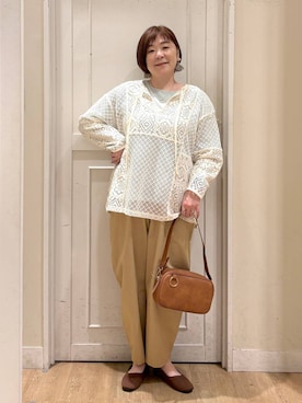 さかもってぃさん（レディース・163cm）の春コーディネート