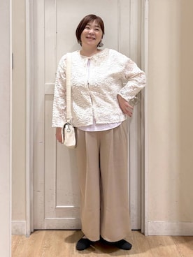 さかもってぃさん（レディース・163cm）の春コーディネート