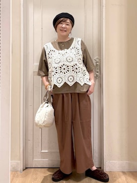 さかもってぃさん(レディース・163cm)の夏コーディネート