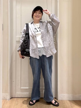 さかもってぃさん(レディース・163cm)の春コーディネート