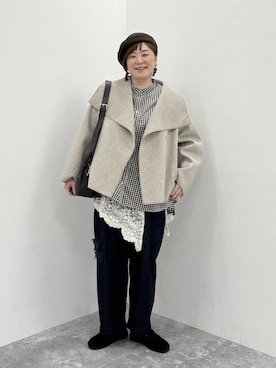 さかもってぃさん(レディース・163cm)の秋コーディネート