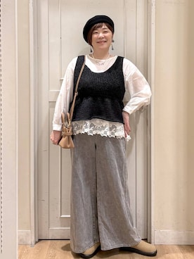 さかもってぃさん（レディース・163cm）の冬コーディネート