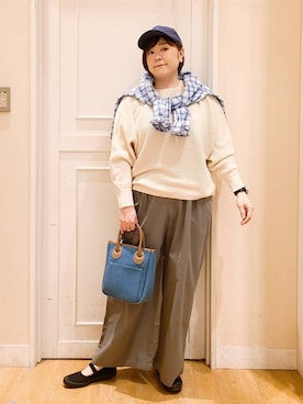 さかもってぃさん（レディース・164cm）の春コーディネート