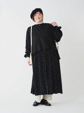 さかもってぃさん（レディース・163cm）の冬コーディネート