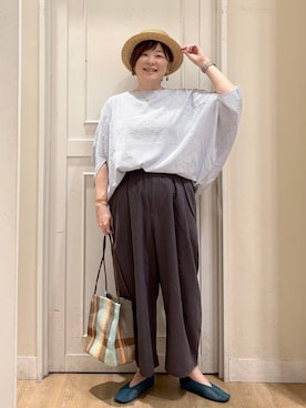 さかもってぃさん(レディース・163cm)の夏コーディネート