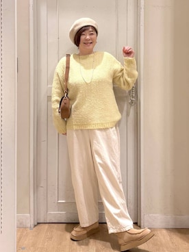 さかもってぃさん（レディース・163cm）の冬コーディネート