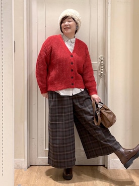 さかもってぃさん(レディース・163cm)の冬コーディネート