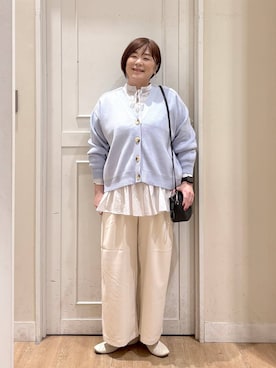 さかもってぃさん（レディース・163cm・40代）の冬コーディネート