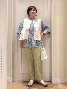 さかもってぃさん（レディース・163cm）の春コーディネート