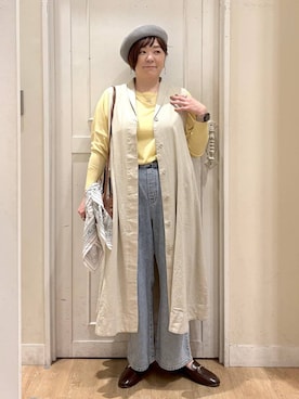 さかもってぃさん(レディース・163cm)の冬コーディネート