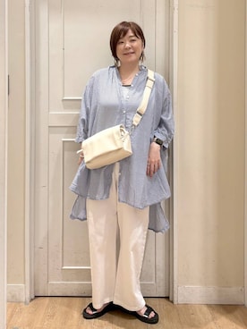 さかもってぃさん(レディース・163cm)の春コーディネート