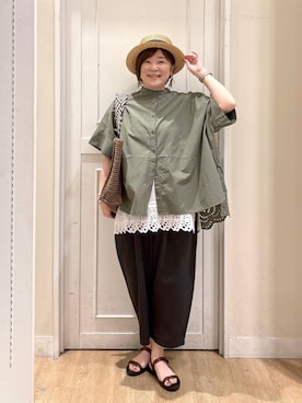 さかもってぃさん(レディース・163cm)の春コーディネート