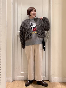 さかもってぃさん(レディース・163cm)の冬コーディネート