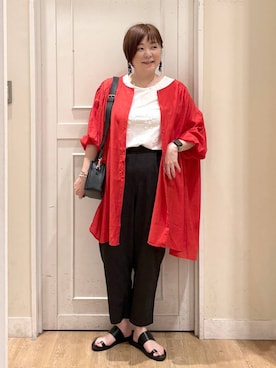 さかもってぃさん(レディース・163cm)の夏コーディネート