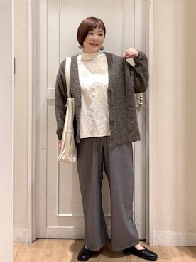 さかもってぃさん(レディース・163cm)の冬コーディネート