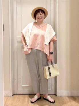 さかもってぃさん(レディース・163cm)の夏コーディネート