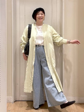 さかもってぃさん（レディース・163cm）の春コーディネート