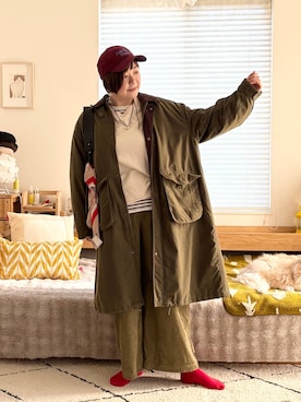 さかもってぃさん(レディース・163cm)の冬コーディネート