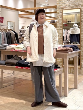 さかもってぃさん（レディース・163cm）の冬コーディネート