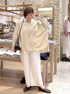 さかもってぃさん（レディース・163cm）の春コーディネート