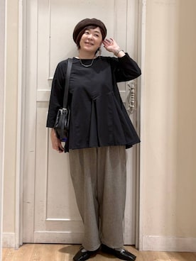 さかもってぃさん（レディース・163cm）の秋コーディネート