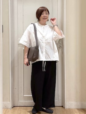 さかもってぃさん（レディース・163cm・40代）の秋コーディネート