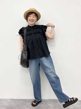 さかもってぃさん(レディース・163cm)の夏コーディネート