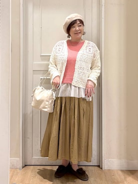 さかもってぃさん(レディース・163cm)の秋コーディネート