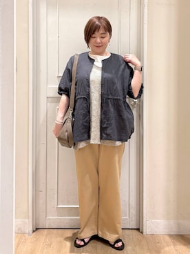 さかもってぃさん(レディース・163cm)の春コーディネート