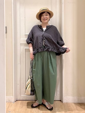 さかもってぃさん（レディース・163cm）の春コーディネート
