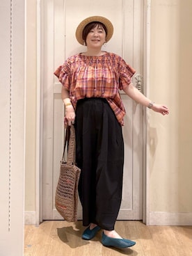 さかもってぃさん(レディース・163cm)の夏コーディネート