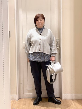 さかもってぃさん（レディース・163cm）の冬コーディネート