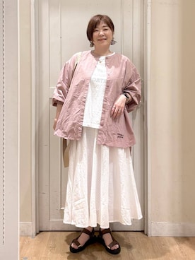 さかもってぃさん(レディース・163cm)の春コーディネート