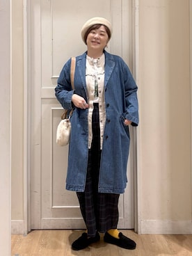 さかもってぃさん（レディース・163cm）の秋コーディネート