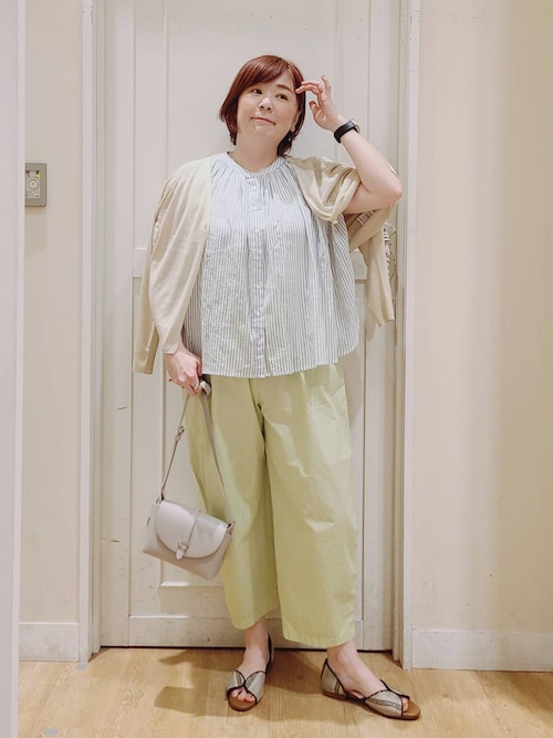 最終価格！ピグメントダイカーブパンツ Whim Gazette パンツ ピグメントダイカーブパンツ レディース