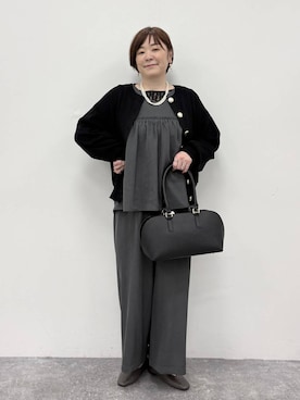 さかもってぃさん(レディース・163cm)の冬コーディネート