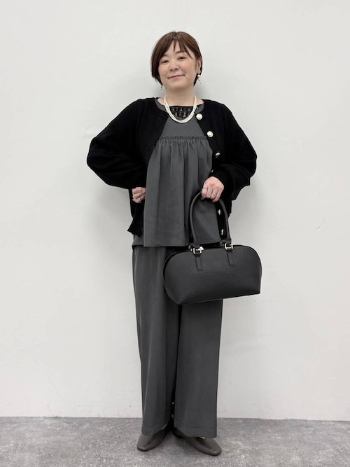 WEB限定】ペプラムオールインワン《オケージョン2026SS》（つなぎ