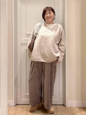 さかもってぃさん(レディース・163cm)の冬コーディネート