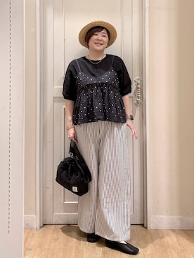さかもってぃさん(レディース・163cm)の夏コーディネート