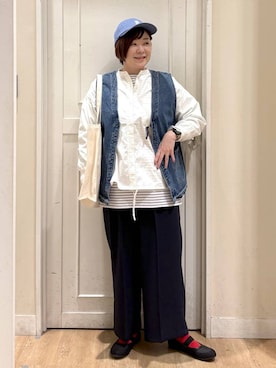 さかもってぃさん（レディース・163cm）の冬コーディネート