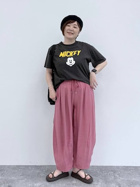 さかもってぃさん(レディース・163cm)の春コーディネート