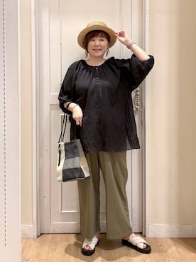 さかもってぃさん(レディース・163cm)の夏コーディネート