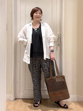 さかもってぃさん(レディース・163cm)の春コーディネート