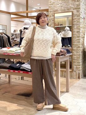 さかもってぃさん(レディース・163cm)の冬コーディネート